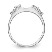 Load image into Gallery viewer, 14K White Gold 1/2 carat Diamond Complete Wrap Ring
