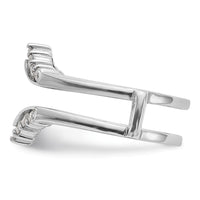 Load image into Gallery viewer, 14K White Gold 1/3 carat Diamond Complete Ring Guard
