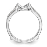 Load image into Gallery viewer, 14K White Gold 1/3 carat Diamond Complete Ring Guard
