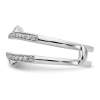 Load image into Gallery viewer, 14K White Gold 1/5 carat Diamond Complete Ring Guard
