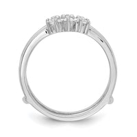 Load image into Gallery viewer, 14K White Gold 1/5 carat Diamond Complete Ring Guard

