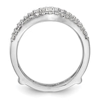 Load image into Gallery viewer, 14K White Gold 5/8 carat Diamond Complete Ring Guard

