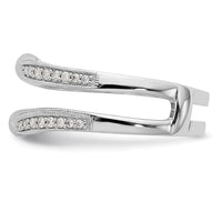 Load image into Gallery viewer, 14K White Gold 1/4 carat Diamond Complete Ring Guard
