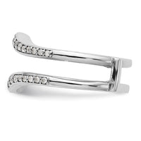 Load image into Gallery viewer, 14K White Gold 1/2 carat Diamond Complete Ring Guard
