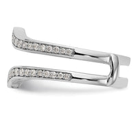 Load image into Gallery viewer, 14K White Gold 1/3 carat Diamond Complete Ring Guard
