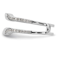 Load image into Gallery viewer, 14K White Gold 1/3 carat Diamond Complete Ring Guard
