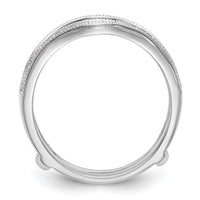 Load image into Gallery viewer, 14K White Gold 1/4 carat Diamond Complete Ring Guard
