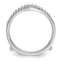 Load image into Gallery viewer, 14K White Gold 1/4 carat Diamond Complete Ring Guard
