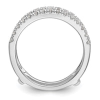 Load image into Gallery viewer, 14K White Gold 1/2 carat Diamond Complete Ring Guard
