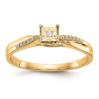 Load image into Gallery viewer, 10K Complete Diamond Engagement Ring
