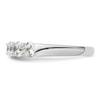 Load image into Gallery viewer, 14K White Gold 5-Stone Shared Prong 1.5 carat Round Complete Diamond Band
