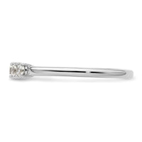Load image into Gallery viewer, 14K White Gold 5-Stone Shared Prong 1/4 carat Round Complete Diamond Band
