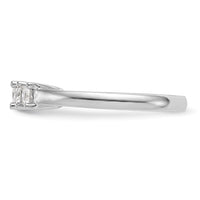 Load image into Gallery viewer, 14K White Gold 5-Stone Shared Prong 7/8 carat Princess Complete Diamond Band
