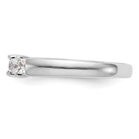 Load image into Gallery viewer, 14K White Gold 5-Stone Shared Prong 7/8 carat Princess Complete Diamond Band
