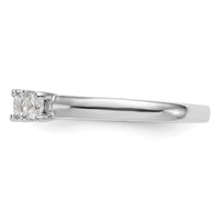 Load image into Gallery viewer, 14K White Gold 5-Stone Shared Prong 7/8 carat Princess Complete Diamond Band

