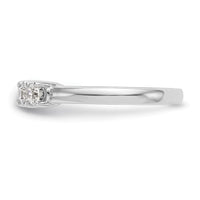Load image into Gallery viewer, 14K White Gold 5-Stone Prong-Set 1 carat Round Complete Diamond Band
