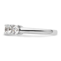 Load image into Gallery viewer, 14K White Gold 5-Stone Prong-Set 1.5 carat Round Complete Diamond Band
