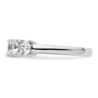 Load image into Gallery viewer, 14K White Gold 5-Stone Prong-Set 1.5 carat Round Complete Diamond Band
