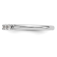 Load image into Gallery viewer, 14K White Gold 6-Stone Shared Prong 3/4 carat Complete Round Diamond Band
