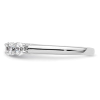 Load image into Gallery viewer, 14K White Gold 6-Stone Shared Prong 1 carat Complete Round Diamond Band
