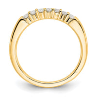 Load image into Gallery viewer, 14K Yellow Gold 7-Stone Diamond Band
