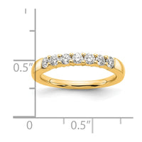 Load image into Gallery viewer, 14K Yellow Gold 7-Stone Diamond Band
