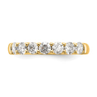 Load image into Gallery viewer, 14K 7-Stone Diamond Band
