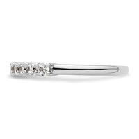 Load image into Gallery viewer, 14K White Gold 9-Stone Shared Prong 3/4 carat Complete Round Diamond Band
