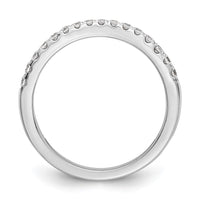 Load image into Gallery viewer, 14K White Gold 1/5 carat Diamond Complete Wedding Band
