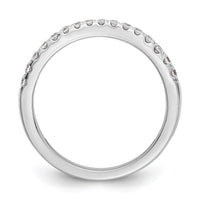 Load image into Gallery viewer, 14K White Gold 1/5 carat Diamond Complete Wedding Band
