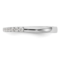 Load image into Gallery viewer, 14K White Gold 1/5 carat Diamond Complete Wedding Band
