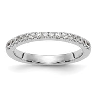 Load image into Gallery viewer, 14K White Gold 1/5 carat Diamond Complete Wedding Band
