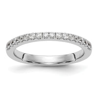 Load image into Gallery viewer, 14K White Gold 1/5 carat Diamond Complete Wedding Band
