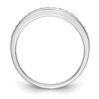 Load image into Gallery viewer, 14K White Gold 1/10 carat Diamond Complete Wedding Band
