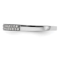 Load image into Gallery viewer, 14K White Gold Micro Pave 1/5 carat Complete Diamond Band
