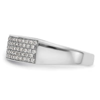 Load image into Gallery viewer, 14K White Gold Micro Pave 1/2 carat Complete Diamond Band
