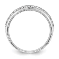 Load image into Gallery viewer, 14K White Gold Micro Pave 5/8 carat Complete Diamond Band
