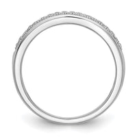 Load image into Gallery viewer, 14K White Gold Micro Pave 1/5 carat Complete Diamond Band

