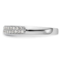 Load image into Gallery viewer, 14K White Gold Micro Pave 1/5 carat Complete Diamond Band
