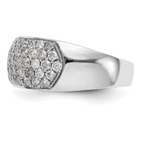 Load image into Gallery viewer, 14K White Gold Pave 1.6 carat Complete Diamond Band
