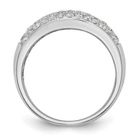 Load image into Gallery viewer, 14K White Gold Micro Pave 1.75 carat Complete Diamond Band
