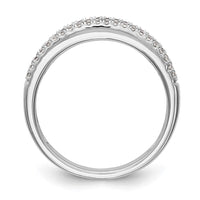 Load image into Gallery viewer, 14K White Gold Channel-set 5/8 carat Complete Diamond Band
