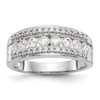 Load image into Gallery viewer, 14K White Gold 7/8 carat Complete Diamond Band
