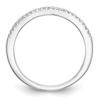 Load image into Gallery viewer, 14K White Gold 1/6 carat Diamond Complete Wedding Band
