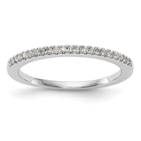 Load image into Gallery viewer, 14K White Gold 1/6 carat Diamond Complete Wedding Band
