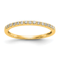 Load image into Gallery viewer, 14K Yellow Gold Diamond Band
