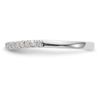 Load image into Gallery viewer, 14K White Gold 1/5 carat Diamond Complete Wedding Band
