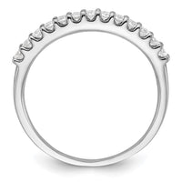 Load image into Gallery viewer, 14K White Gold 1/4 carat Diamond Complete Wedding Band
