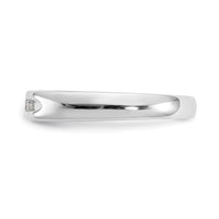 Load image into Gallery viewer, 14K White Gold 5-Stone 1/6 carat Round Diamond Complete Channel Band
