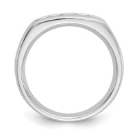 Load image into Gallery viewer, 14K White Gold 5-Stone 1/3 carat Round Diamond Complete Channel Band
